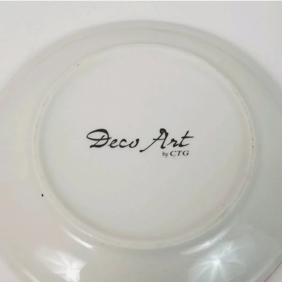 Chritsmas Santa Claus 6.5" Ceramic Cookie Plate - Picture 3 of 6